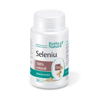 Seleniu natural 30cps rotta natura foto