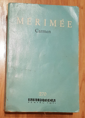 Carmen si alte nuvele de Prosper Merimee foto