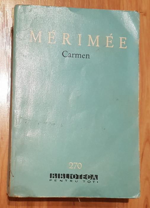 Carmen si alte nuvele de Prosper Merimee