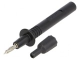 Terminal de măsurare 36A negru cu Diametru v&acirc;rf 4mm