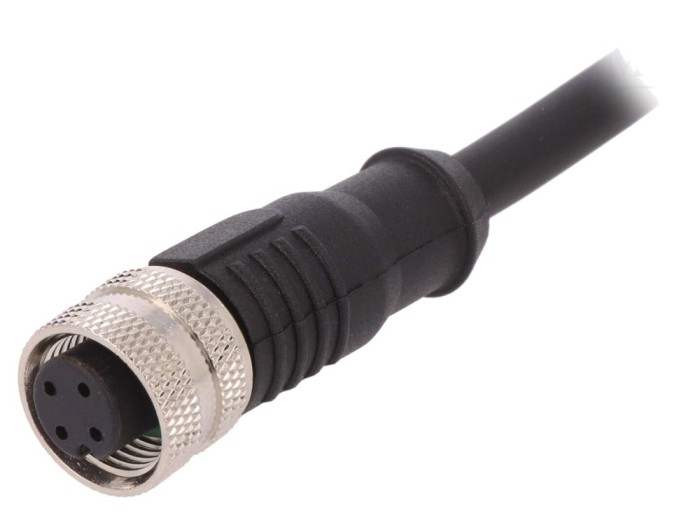 Conector M12 mamă IP67 3-PIN