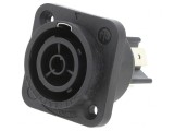 Conector circular 6,3mm mamă powerCON TRUE1 TOP, Neutrik