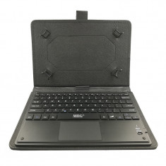 Husa tableta bluetooth cu Touchpad MRG C-363, 10 inch, cu Tastatura, Negru C363 foto