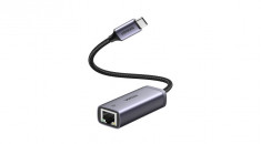 UGREEN CM483 Adaptor de rețea USB-C la RJ45 (gri) foto