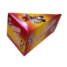 Cutie Felie Tort Personalizabil Model Mickey Mouse Carton Lucios Ambalaj Cadou Petreceri Copii Aniversari