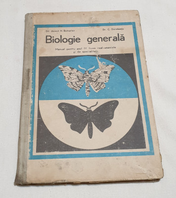 BIOLOGIE - manual pentru anul IV - licee real umaniste si de specialitate - 1975 foto