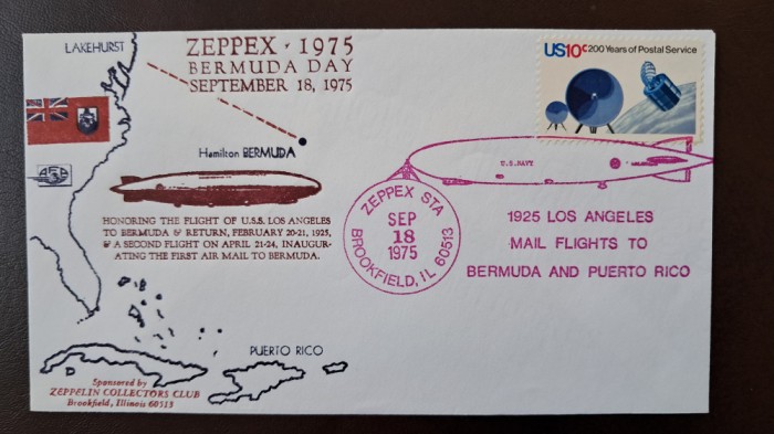 ZEPPELIN 1975 ZEPPEX st.aniversara 50 ani PERFECTA II