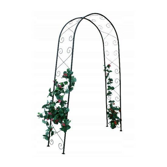 Arcada metalica, pergola, pentru gradina, 110x39x230 cm GartenVIP DiyLine