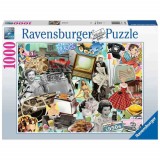 Puzzle Anii 50, 1000 Piese, Ravensburger