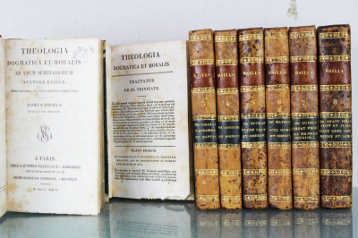 Auctore Bailly-Theologia dogmatica et moralis-1826-latina foto