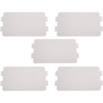 Set 5 placi pentru cuptor microunde, Hartie, 116x64 mm, Argintiu foto