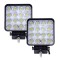 Proiectoare auto, Ishop, Patrate, 48W, 16 Led-uri