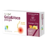 Gola&amp;Voce lamaie si miere de Manuka NutriDef, 20 dropsuri, Nutrileya