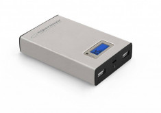 Acumulator extern Esperanza EMP108S Power Bank Kinetic 8400 mAh silver foto