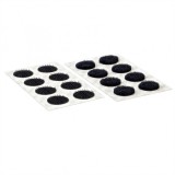 Set 16 buc banda arici autoadeziva 16mm Negru, Velcro VEL-EC60228