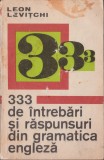 333 de &icirc;ntrebări și răspunsuri din gramatica engleză