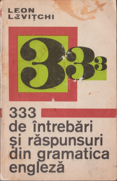 333 de &icirc;ntrebări și răspunsuri din gramatica engleză