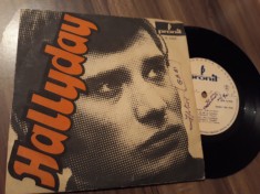 DISC VINIL JOHNNY HALLYDAY-HALLYDAY FOARTE RAR!!! 1965 DISC PRONIT N 0488
