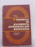 Tehnica si evidenta operatiilor bancare