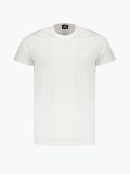 Tricou barbati cu decolteu la baza gatului din bumbac, Alb (Marime: M), Norway