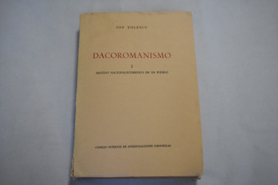 Ion Tolescu - Dacoromanismo (Madrid, 1967) foto