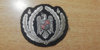 QW14 - Emblema militara - anii 1990 - politie - piesa de colectie foto
