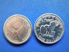 Statele Unite ale Americii SUA (USA) LOT 2 MONEDE 1 DOLLAR 1979 P si 2000 D -229