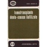 Homotransplante dento-osoase liofilizate