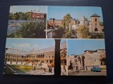 Carte postala bucuresti-palatul mogosoaia,mitropolia,hanul lui manuc,curtea veche