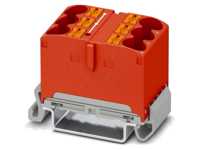 Conector de şine push-in, 57A, 800V