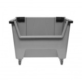 Cutie depozitare mega, modulara, gri cu roti 530x330x395mm Breckner Germany