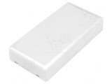 Carcasă Universală ABS Gri cu Clichet 61x121x23mm