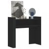 VidaXL Măsuță consolă, negru, 100x35x90 cm, lemn prelucrat 848466
