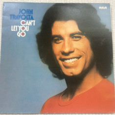 john travolta can't let you go 1977 disc vinyl lp muzica pop RCA rec germany VG+