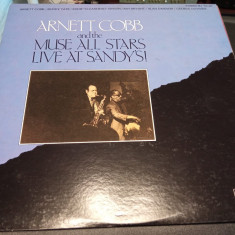 Vinil "Japan Press" Arnett Cobb And The Muse All Stars ‎– Live At Sandy's (VG++)