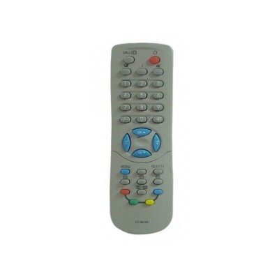 Telecomanda universala, compatibila Toshiba, model CT-90163, distanta maxima de operare 10m, gri foto