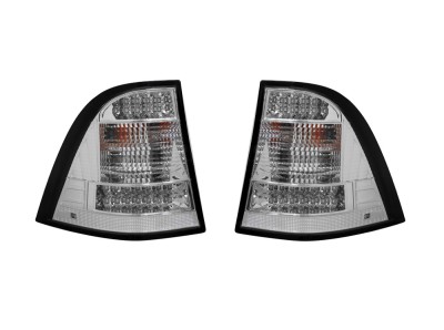 Stop spate, lampa Mercedes Clasa Ml (W163), 01.2002-07.2005, model tuning, montare spate, stanga+dreapta, cu lumina de parcare LED; cu lampa ceata LE foto