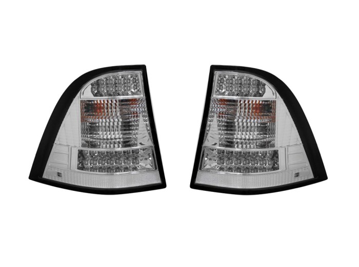 Stop spate, lampa Mercedes Clasa Ml (W163), 01.2002-07.2005, model tuning, montare spate, stanga+dreapta, cu lumina de parcare LED; cu lampa ceata LE