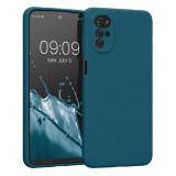 Husa Kwmobile pentru Motorola Moto G22, Silicon, Verde, 58207.78, Carcasa