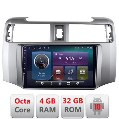 Navigatie Toyota 4runner 2009-2019 Android radio gps internet Octa core 4+32 KIT-4runner+EDT-E409 CarStore Technology