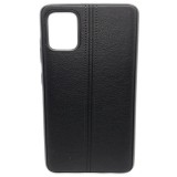 Husa Telefon Silicon Samsung S20 g980 Negru Leather