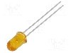 Dioda LED 5mm, galbena, convex, 2...2.4V, BROADCOM (AVAGO) - HLMP-3416