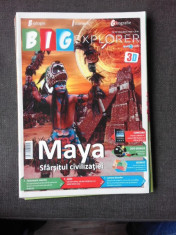 REVISTA BIG EXPLORER NR.13/2012, REVISTA EDUCATIONALA DESTINATA COPIILOR INTRE 3 SI 7 ANI foto