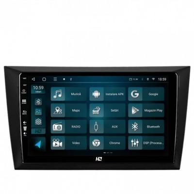 Navigatie Volkswagen Golf 6 4GB RAM Android 13 Quadcore DSP GPS Wi-FI Carplay Android Auto USB Bluetooth Waze Touchscreen 9 inch foto