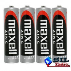 Baterie zinc R3 (AAA) infoliat Maxell foto