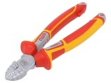 Clește lateral izolat 190mm pentru tăiere cu fațetare