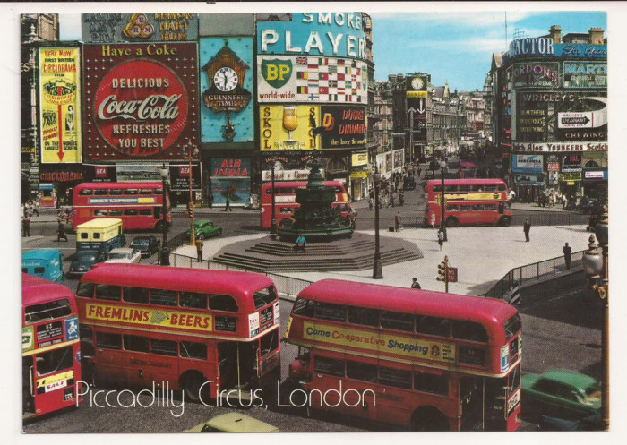 FA45-Carte Postala- ANGLIA - Londra, Piccadilly Circus, necirculata