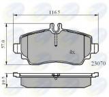 Set placute frana,frana disc MERCEDES VANEO (414) (2002 - 2005) COMLINE CBP01318