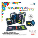 Tabla cu numere 123, Magna-Tiles Structures, CreateOn