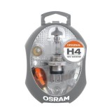 Set 2 Becuri Auto OSRAM H4 12V Halogen - Rezerva Far Auto